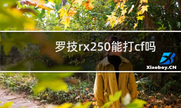 罗技rx250能打cf吗