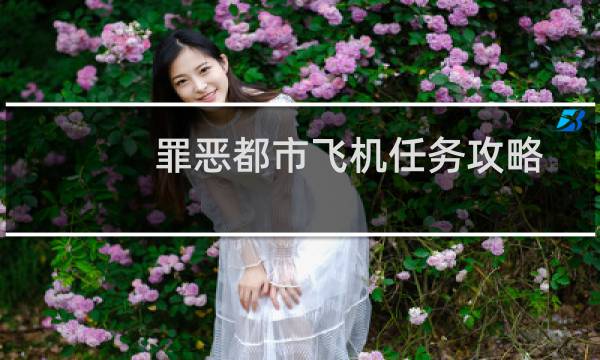 罪恶都市飞机任务攻略