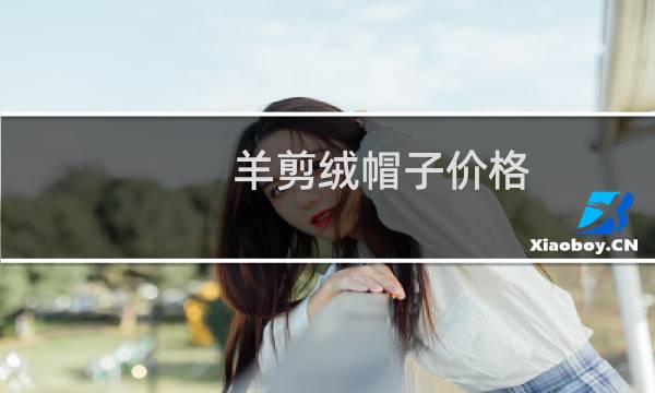 羊剪绒帽子价格