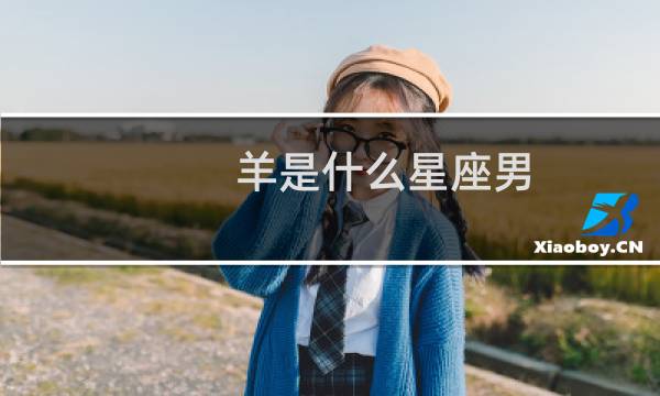 羊是什么星座男