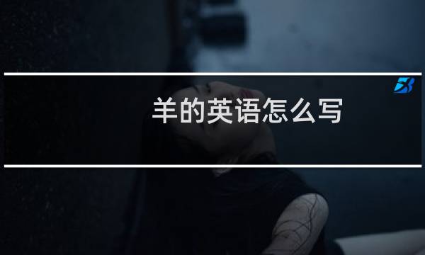 羊的英语怎么写