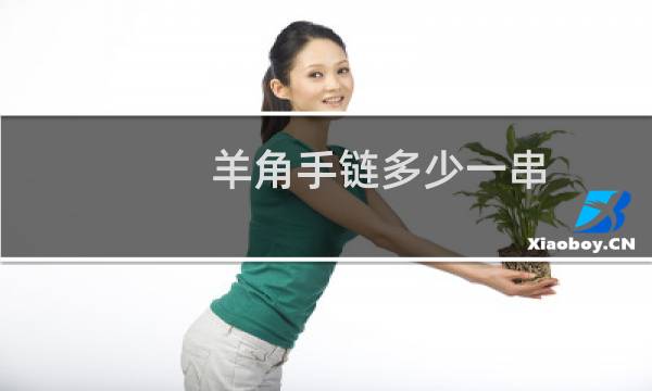羊角手链多少一串