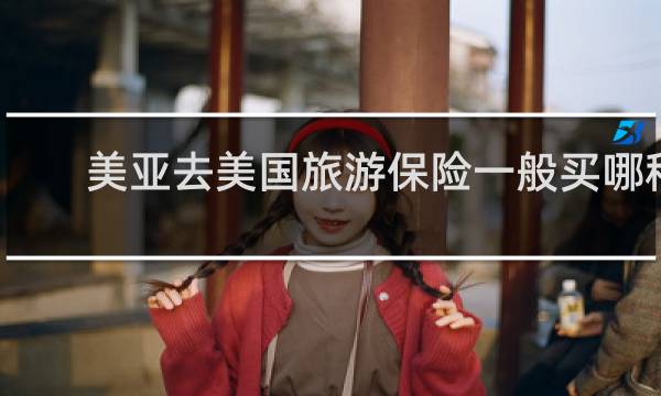 美亚去美国旅游保险一般买哪种