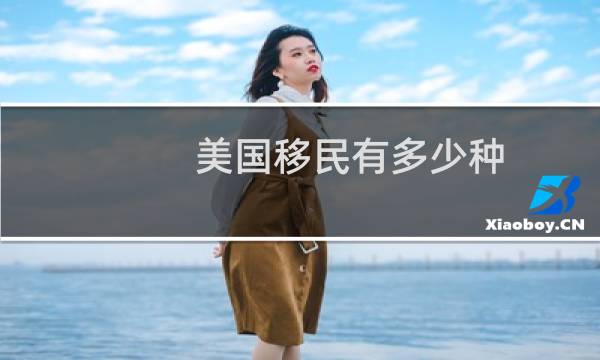 美国移民有多少种
