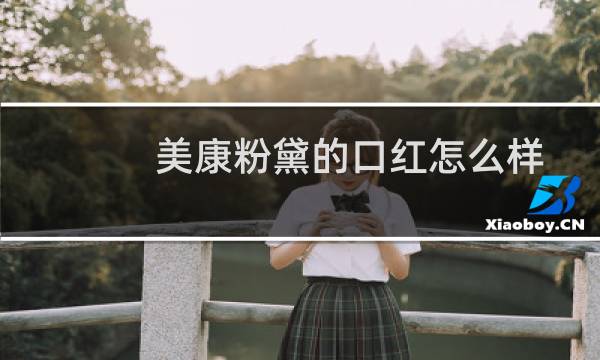 美康粉黛的口红怎么样
