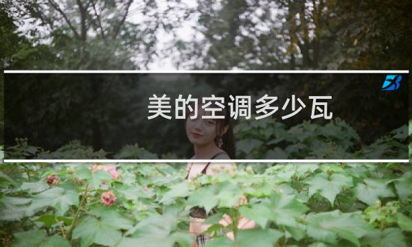 美的空调多少瓦
