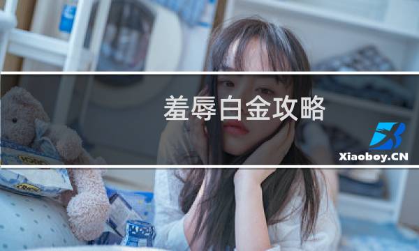 羞辱白金攻略