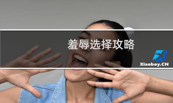羞辱选择攻略