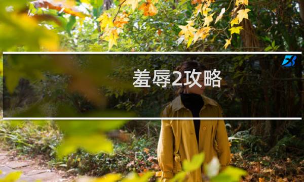 羞辱2攻略 密码