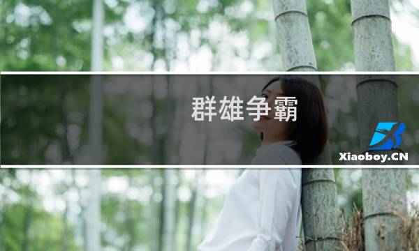 群雄争霸 攻略