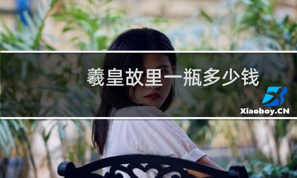 羲皇故里一瓶多少钱