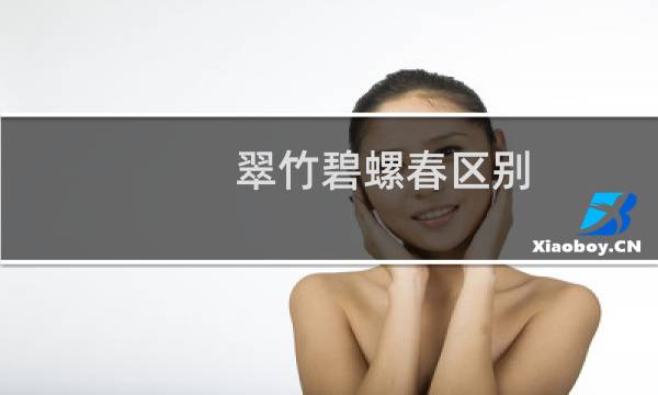 翠竹碧螺春区别