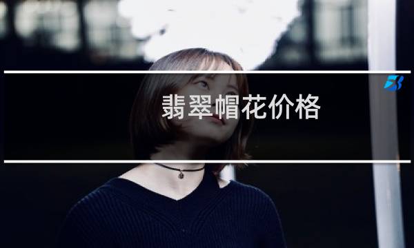 翡翠帽花价格