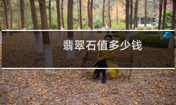 翡翠石值多少钱