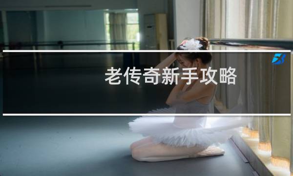 老传奇新手攻略
