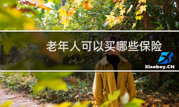 老年人可以买哪些保险