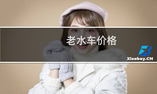 老水车价格