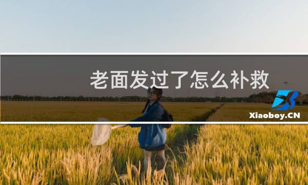 老面发过了怎么补救