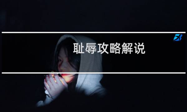 耻辱攻略解说