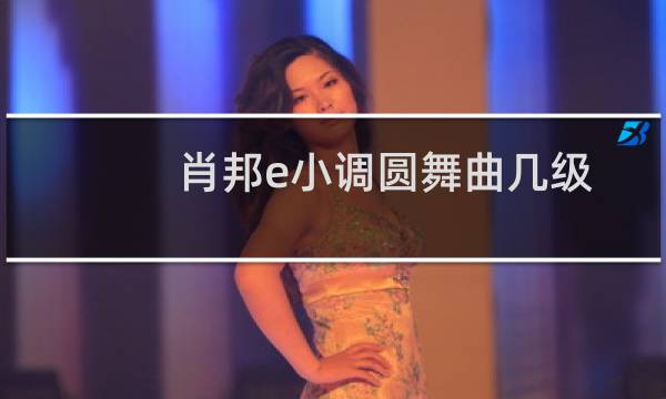 肖邦e小调圆舞曲几级