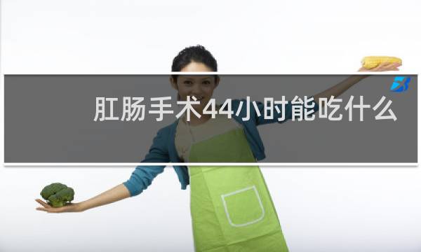 肛肠手术44小时能吃什么