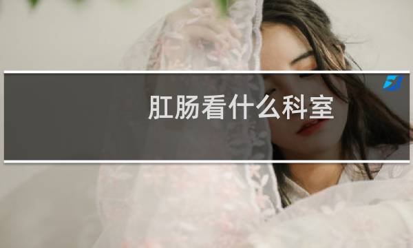 肛肠看什么科室