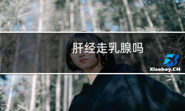 肝经走乳腺吗