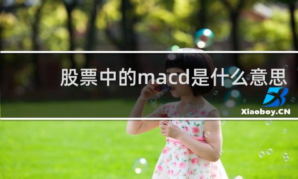 股票中的macd是什么意思