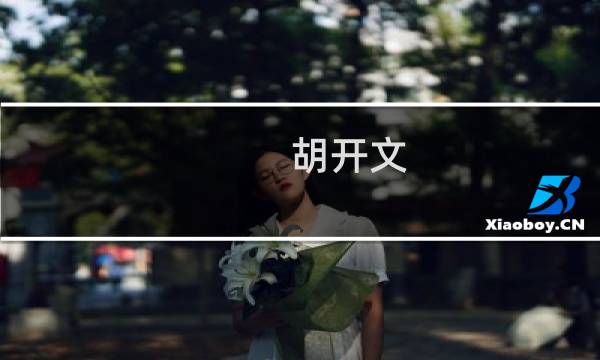 胡开文 价格
