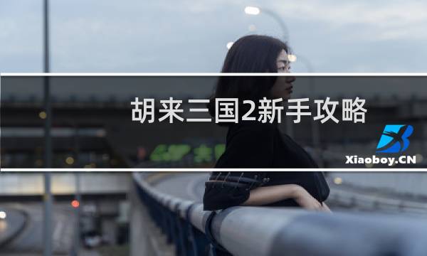 胡来三国2新手攻略