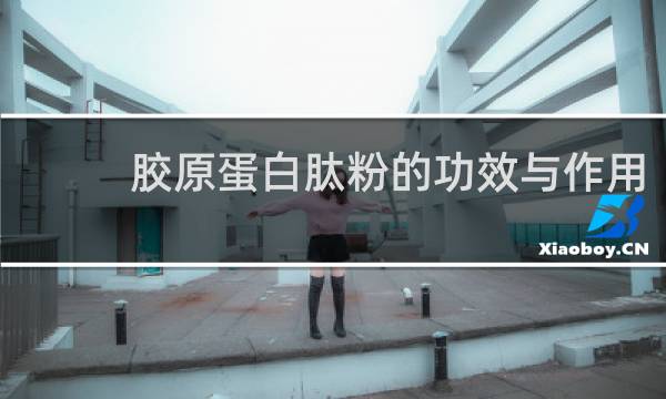 胶原蛋白肽粉的功效与作用