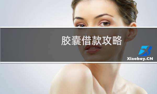 胶囊借款攻略
