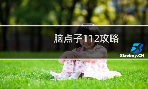 脑点子112攻略