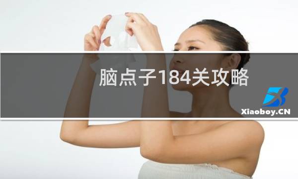 脑点子184关攻略