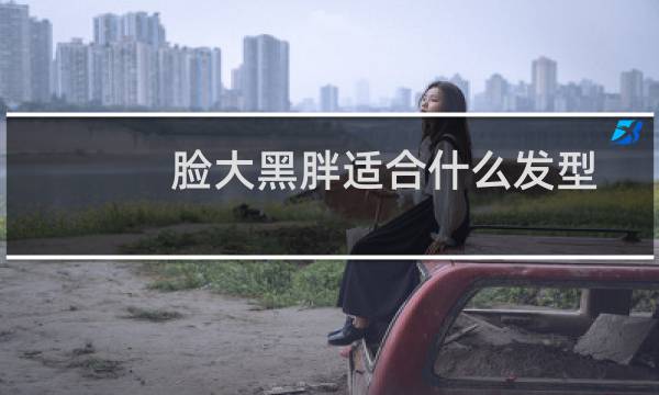 脸大黑胖适合什么发型