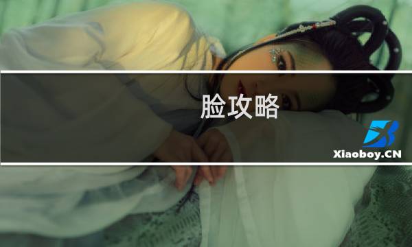 脸攻略