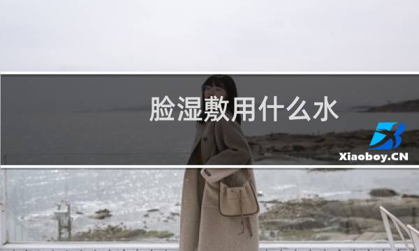 脸湿敷用什么水