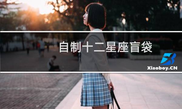 自制十二星座盲袋