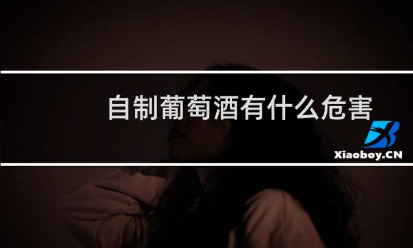 自制葡萄酒有什么危害