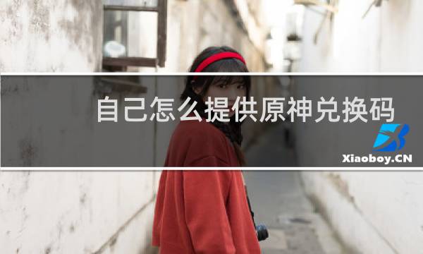 自己怎么提供原神兑换码