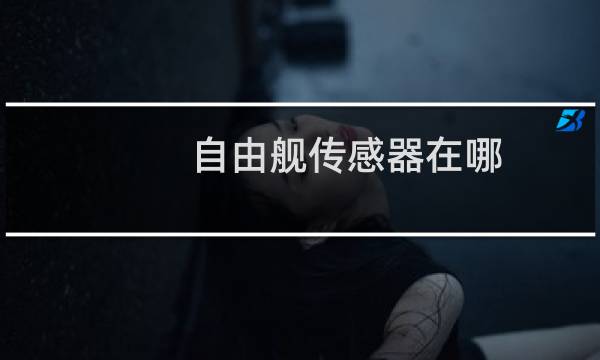 自由舰传感器在哪