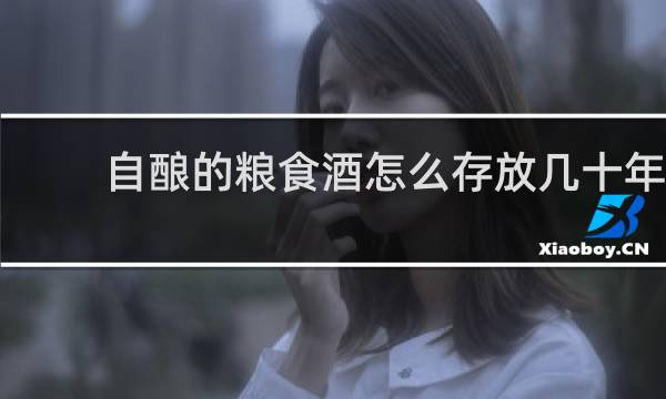 自酿的粮食酒怎么存放几十年