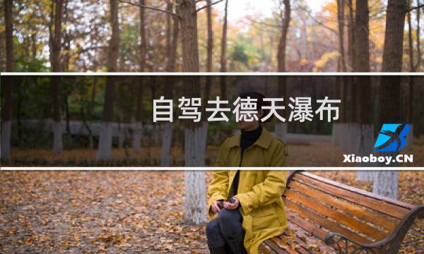 自驾去德天瀑布