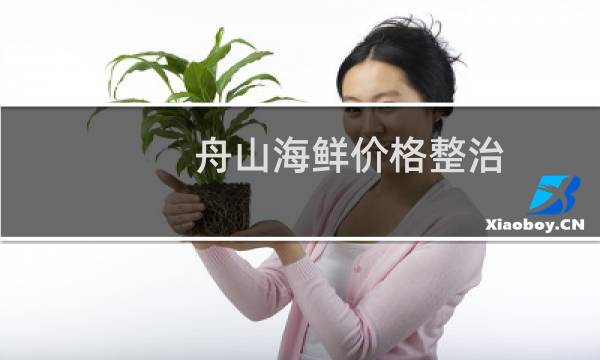 舟山海鲜价格整治