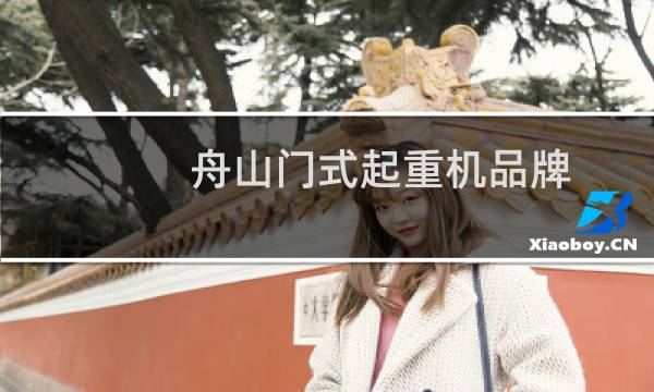 舟山门式起重机品牌