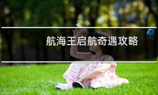 航海王启航奇遇攻略