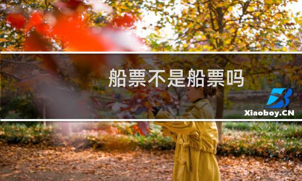 船票不是船票吗