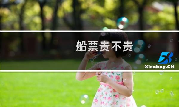 船票贵不贵