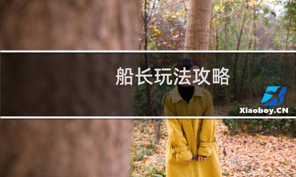 船长玩法攻略
