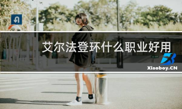艾尔法登环什么职业好用